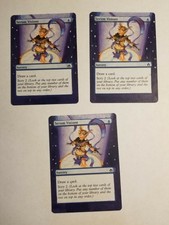 3x Serum Visions MTG Magic Fifth Dawn Hand Painted Altered Full Extended Art