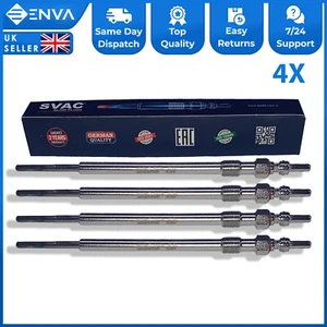 4X Glow Plugs For Alfa Romeo 159 Mito Giulietta Brera Spider 1.6 2.0 D 55200755 - Picture 1 of 8