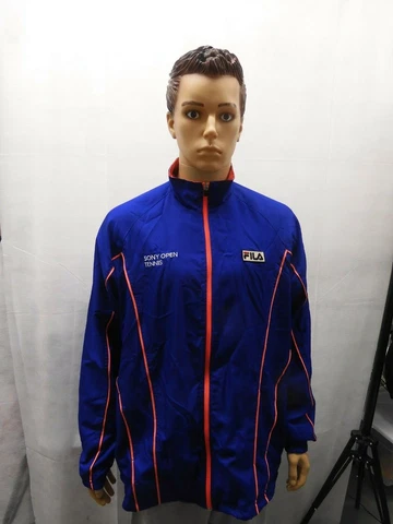 Rare Sony Open Tennis Jacket Fila XXL 2XL Miami Cover
