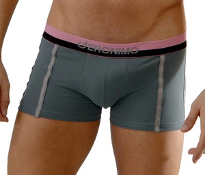 GERONIMO Underwear Mens Boxer Micro Grey Black Blue Hipster Stretch - Picture 1 of 6