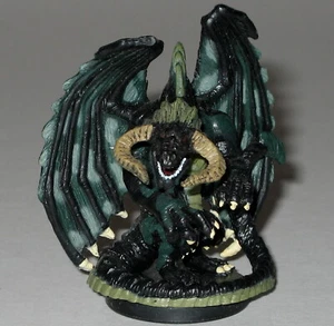 D&D Black Dragon #45 Miniature Toy C45 B10 Dungeons & Mini Figure Wizards 2004 - Picture 1 of 5