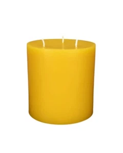 3 Wick Beeswax 6x6 Pillar Candle - Picture 1 of 1