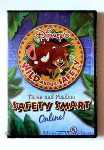 Disney Wild About Safety Timon & Pumbaa Internet Safety Smart Online Kids DVD - Picture 1 of 2