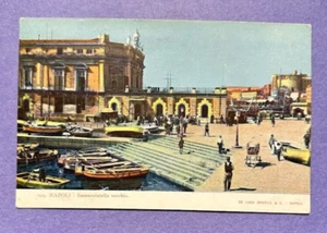 Postal de colección Napoli Immacolatella Vecchia Italia De Luca Gentile década de 1900 - Imagen 1 de 2