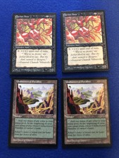 MTG Legends Carrion Ants And Visions Undiscovered Paradise - NM And Never Played