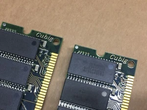CUBIG W082118,SUNU5/256 K2, 128MB EDO Memory DIMM,168pin = Test-PASS - Picture 1 of 12