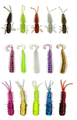 Raubfischköder Forelle Barsch Soft Bait Behr Tortuga Baits Knoblauch ‍ - Bild 1 von 2