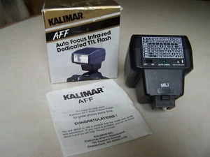 KALIMAR AFF Auto Focus Infra-red Dedicated TTL Thyristor Flash for Minolta AF - Picture 1 of 7