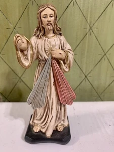 Divina Misericordia Statue Divine Mercy Jesus Religious Figure - Picture 1 of 4