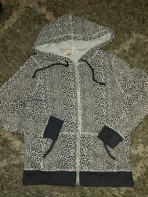 VS винтажный ангел полный молнии толстовка с капюшоном новый маленький снежный барс  - Изображение 1 из 2