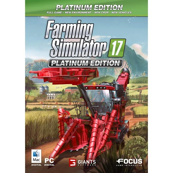 Farming Simulator 17 Platinum Edition (PC) Brand New - Image 1 of 1