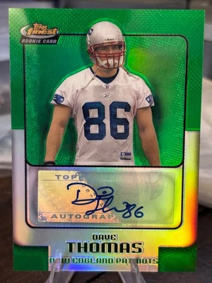 2006 Finest Green Refractors #169 David Thomas AU 97/199 - Image 1 of 2