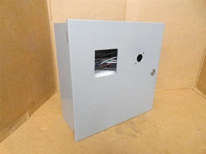 246096 Used; EXM 1100 Utility Enclosure Single Door 16" x 16" x 7"; Type: 1 - Picture 1 of 7
