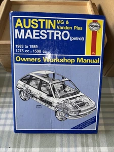 Haynes Manual - Austin Maestro, MG & Vanden Plas, 1983 to 1989 Petrol (K2) - Picture 1 of 4