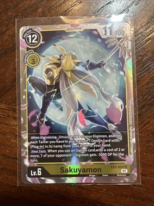 Digimon Card Game Sakuyamon EX2-024 SR - Picture 1 of 2