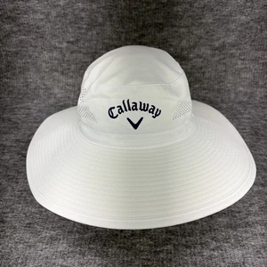 Sombrero de golf Callaway Golf ala ancha blanco - ajustable - nuevo sin etiquetas - Imagen 1 de 8