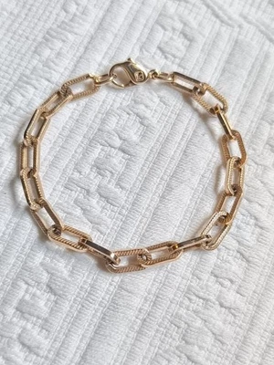 ♥️ Pierre Lang Armband – Roségoldfarben, ca. 18 cm, Gliederarmband PL gO - Bild 1 von 3