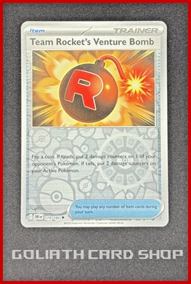 Team Rocket's Venture Bomb 179/182 Reverse Holo - Sv10: Destined Rivals Pokémon - Image 1 of 3
