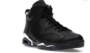 Nike Air Jordan 6 Retro Black Cat, Black/White, EU45/US11/UK10, 384664-020 - Bild 1 von 6