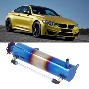 Ι 500ML Radiator Cooling Coolant Tank Overflow Catch Can Reservoir Aluminum - Picture 1 of 12