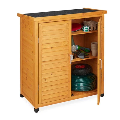 Garden Cabinet Tool Cupboard Storage Cupboard Balcony Dresser Weatherproof - Image 1 of 4