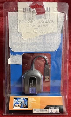 Linksys Compact USB 4-Port Hub Cisco Systems Ref00196 - Image 1 of 3