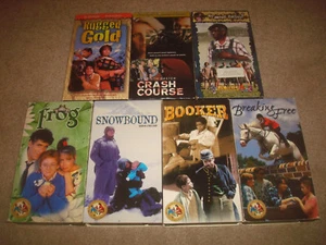 Feature Films For Families VHS LOT Tape Kid Family Teacher Frog Snowbound Booker - Picture 1 of 8