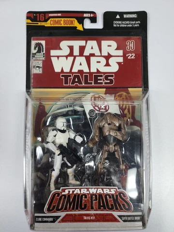 STAR WARS TALES #22 COMIC BOOK PACK #16 CLONE COMMANDO & SUPER BATTLE DROID Cover