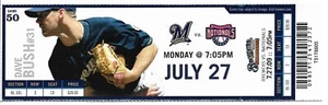 MILWAUKEE BREWERS vs Nationals Ticket 07/27/2009 Willingham 2 Grand Slams - Picture 1 of 1