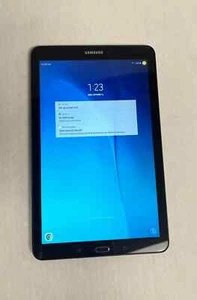 Samsung Galaxy Tab E 16 GB, Wi-Fi + 4G (Verizon), 9,6 pulgadas - Negro *BLOQUEADO POR GOOGLE* - Imagen 1 de 3