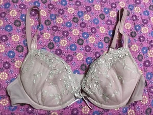 Victoria's Secret Halb-BH bestickt mauve 34B neu ohne Etikett neu - Bild 1 von 3