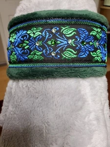 Clarriotts Martingale Dog Collars with bling, adjustable, hand-made-PADDED 2M - Picture 1 of 5