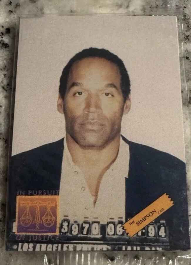 OJ Simpson IN PURSUIT OF JUSTICE 1994 9 CARD PROMO SET FACTORY SEALED HISTORY B - Image 1 of 1
