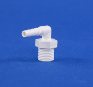 HUM Aeropart Winkeladapter Schlauchanschlusstülle Zub Sauerstofftherapie HSA02-6 - Bild 1 von 5