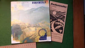 Badenweiler 1973: Prospekt inklusive Hotel- und Gastgeberzeichnis  Vintage! - Bild 1 von 21