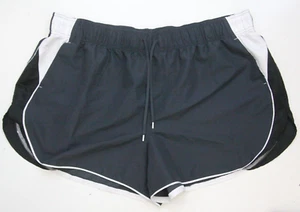 3X BCG Gray White Athletic Gym Polyester Drawstring Shorts XXXL 46" x 4.5" WS367 - Picture 1 of 4