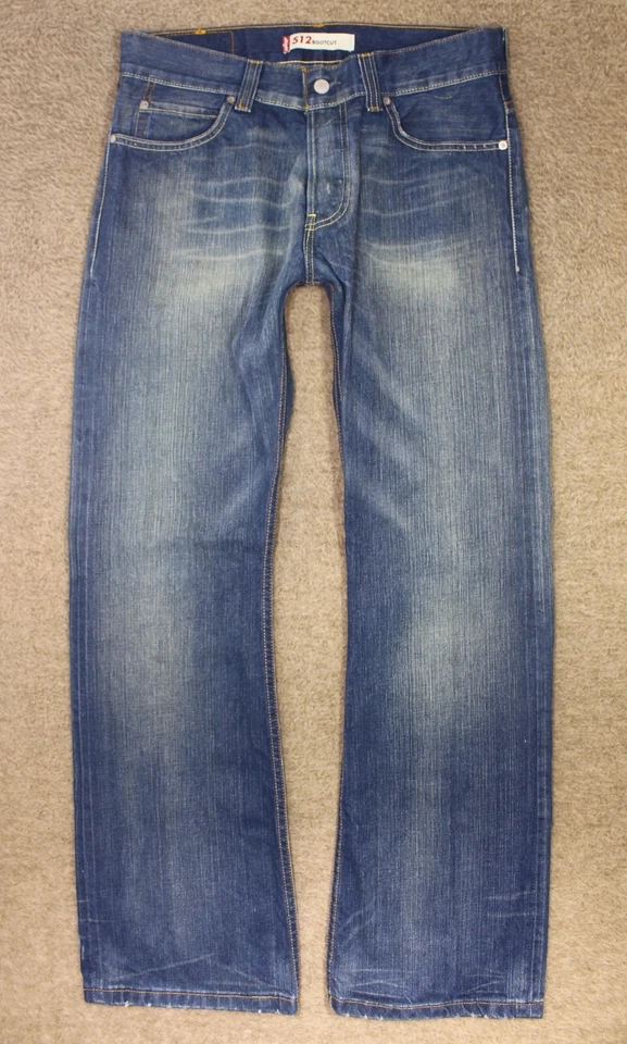Jean homme LEVI'S 512 bootcut W32 L32 comme neuf n815 - Photo 1/4