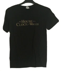 THE HOUSE WITH A CLOCK IN IT'S WALL BLACK T-SHIRT SIZE L LARGE PROMO MENS LADIES - Imagen 1 de 4