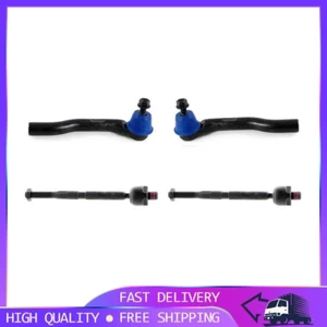Front Inner & Outer Steering Tie Rod Ends 4PCS Set Mevotech For 09-13 Honda Fit - Picture 1 of 11