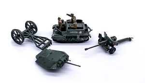 Set Militaire Accessoire en Plastique Etc Réservoir M.Figurines Hindustan 4-tlg