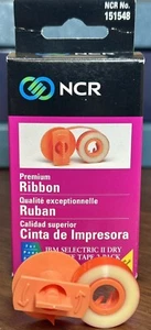Pack of 2 NCR Ribbon #151551 IBM Selectric II Tacky Lift-Off Tape Bonus 3rd Pack - Picture 1 of 5