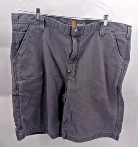 Carhartt Shorts Men's Size: 42 Gray Cargo Relaxed Fit - Picture 1 of 5