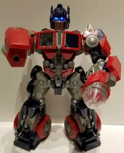 FIGURA DE ACCIÓN TRANSFORMERS TALKING OPTIMUS PRIME 2006 11" HASBRO PROBADA - Imagen 1 de 9