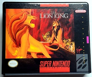 The Lion King SOLO ESTUCHE Super Nintendo SNES Caja MEJOR CALIDAD DISPONIBLE - Imagen 1 de 5