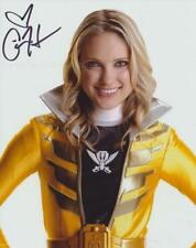 CIARA HANNA as Gia the Yellow Megaforce Power Ranger - GENUINE AUTOGRAPH