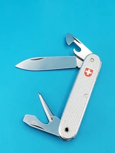 Victorinox Pioneer Silver Alox Old Cross Swiss Army Knife Multi Tool! 1993 - Picture 1 of 9