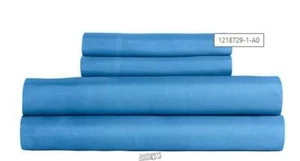 Everyday Soft Microfiber Sheet Set Queen Navy Blue - Picture 1 of 2