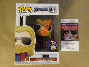 Signed Chris Hemsworth Autographed Funko Pop 7BAP /80 Marvel Thor #479 JSA COA - Picture 1 of 13
