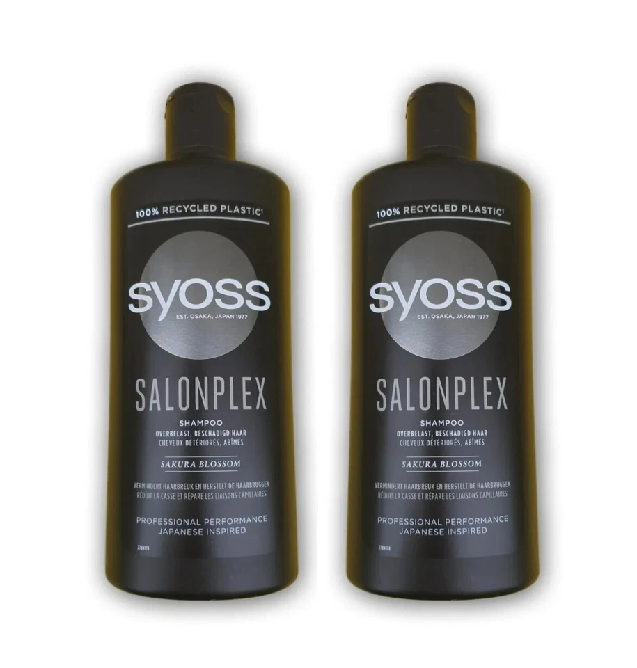 Syoss/Salonplex Shampoo 2x440ml/Haarstyling/Haarpflege  - Bild 1 von 1