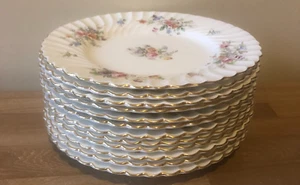 Minton Marlow 12er Set Vintage Mittagessen Teller - Bild 1 von 9